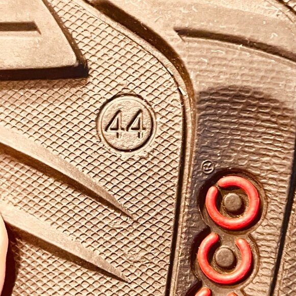 Ecco Yucatan Sandals Shoes Mens Size‎ 44 Brown Leather Hiking Outdoors Comfort - Picture 2 of 16